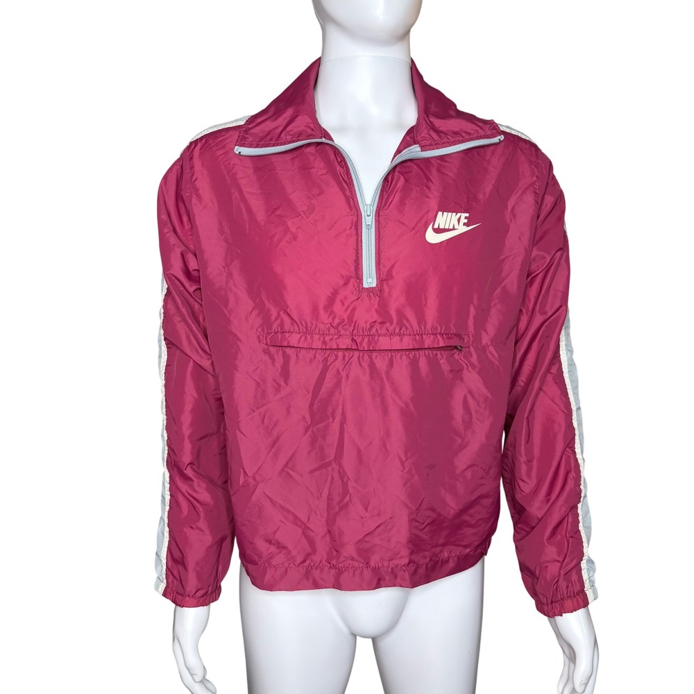 Nike Vintage 80s Windbreaker Anorak Jacket Mens‎ M